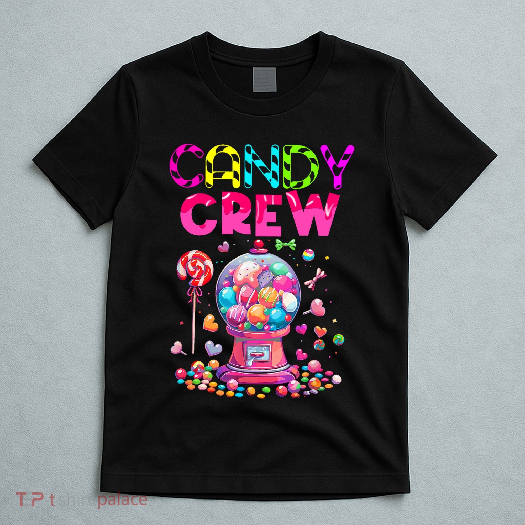 Candy Crew Candy Land Sweetie Candy Squad Halloween Costume T-Shirt