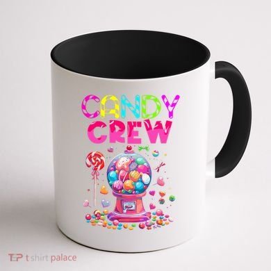 Candy Crew Candy Land Sweetie Candy Squad Halloween Costume Coffee Mug back