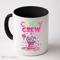 Candy Crew Candy Land Sweetie Candy Squad Halloween Costume Coffee Mug thumb 0