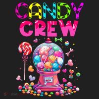 Candy Crew Candy Land Sweetie Candy Squad Halloween Costume Beanie thumb 2