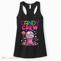 Candy Crew Candy Land Sweetie Candy Squad Halloween Costume Women's Tank Top thumb 0