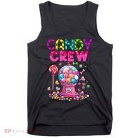 Candy Crew Candy Land Sweetie Candy Squad Halloween Costume Tank Top thumb 0