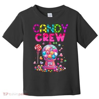 Candy Crew Candy Land Sweetie Candy Squad Halloween Costume Toddler T-Shirt
