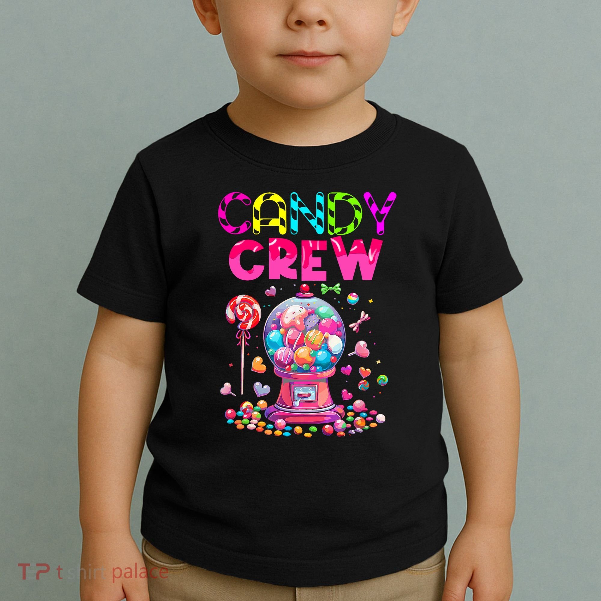 Candy Crew Candy Land Sweetie Candy Squad Halloween Costume Toddler T-Shirt