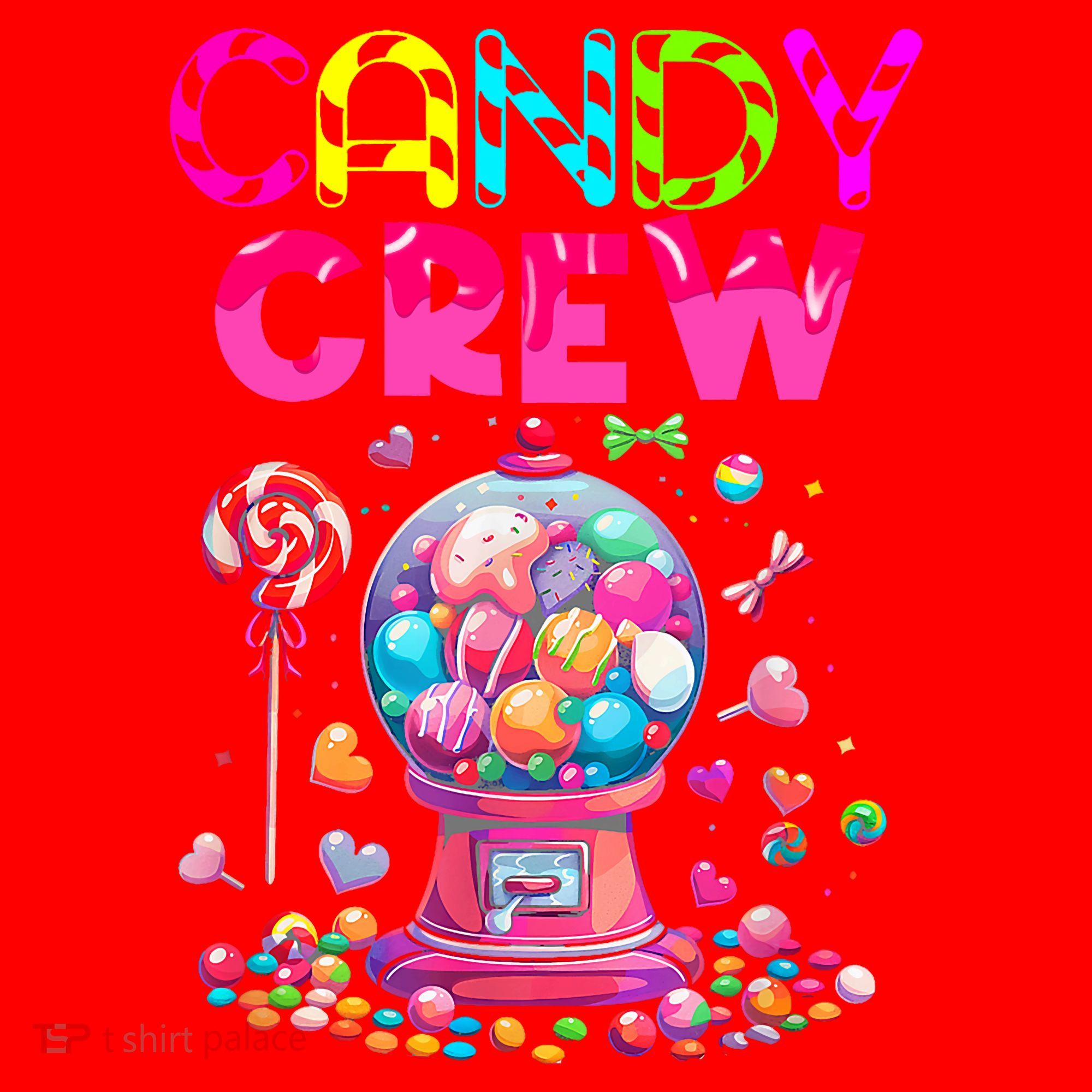 Candy Crew Candy Land Sweetie Candy Squad Halloween Costume Santa Hat