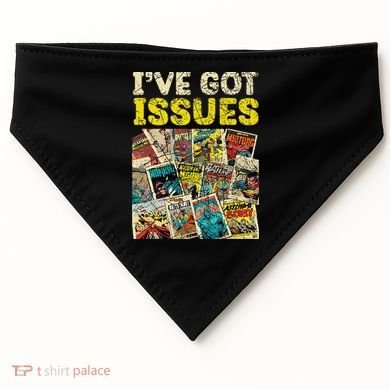 Comic Collector Comic Reader Reading USA-Made Doggie Bandana