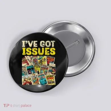 Comic Collector Comic Reader Reading Button