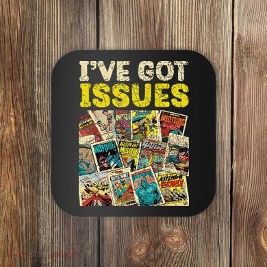 Comic Collector Comic Reader Reading Coaster