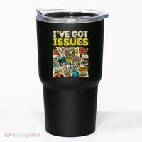 Comic Collector Comic Reader Reading Tumbler thumb 0