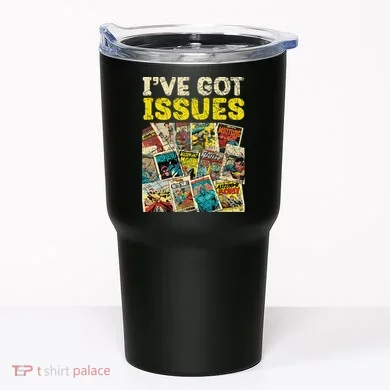 Comic Collector Comic Reader Reading Tumbler