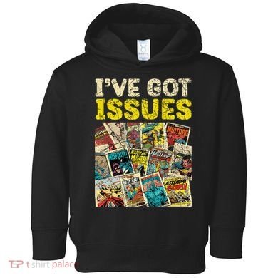 Comic Collector Comic Reader Reading Toddler Hoodie