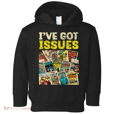 Comic Collector Comic Reader Reading Toddler Hoodie