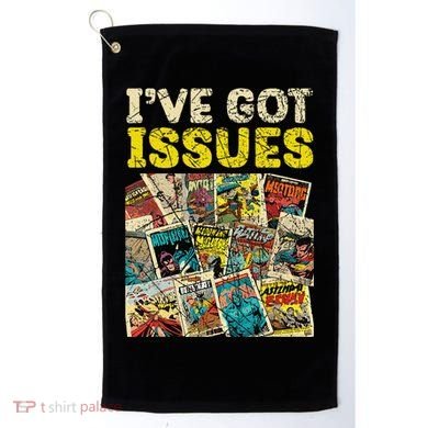 Comic Collector Comic Reader Reading Golf Towel