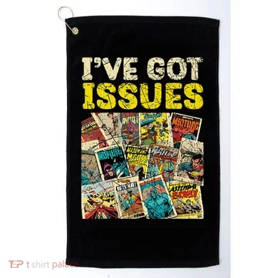 Comic Collector Comic Reader Reading Golf Towel