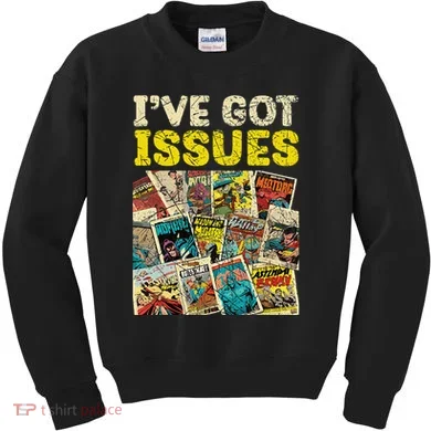 Comic Collector Comic Reader Reading Kids Sweatshirt