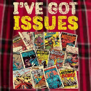 Comic Collector Comic Reader Reading Men's Flannel Plaid Pajama Pants