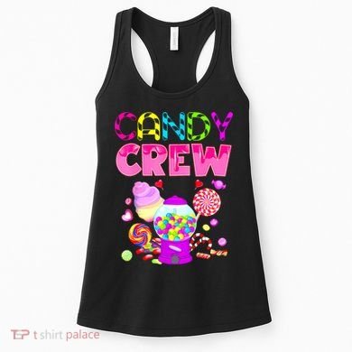 Candy Crew Candy Costume Candy Land Sweetie Women's Tank Top