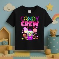 Candy Crew Candy Costume Candy Land Sweetie Toddler T-Shirt thumb 3