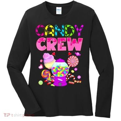 Candy Crew Candy Costume Candy Land Sweetie Women's Long Sleeve Shirt