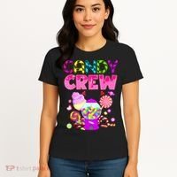 Candy Crew Candy Costume Candy Land Sweetie Women's T-Shirt thumb 4