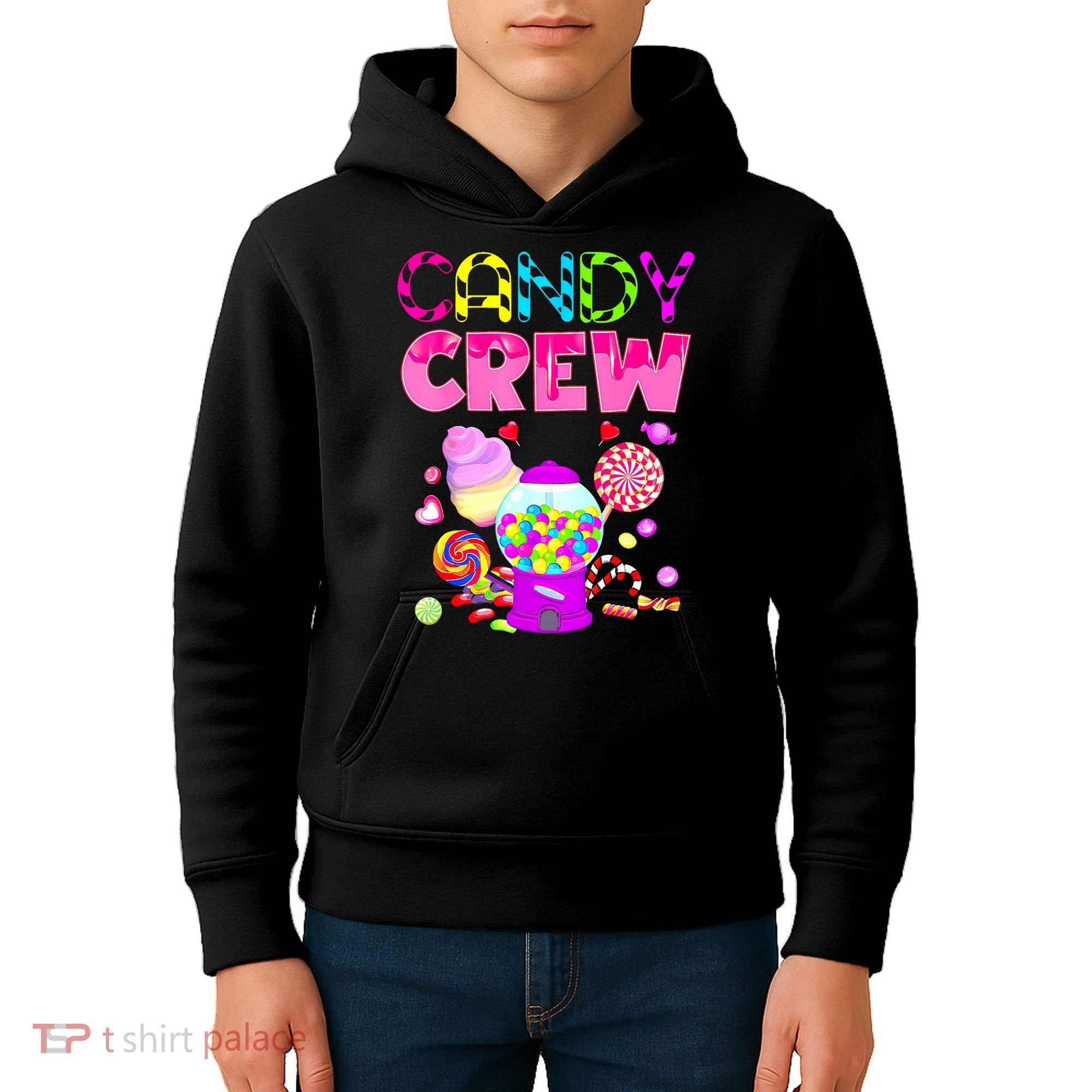 Candy Crew Candy Costume Candy Land Sweetie Kids Hoodie