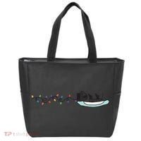 Cooter Canoe Christmas Purewick Sweater Funny Nurse Tote Bag thumb 0