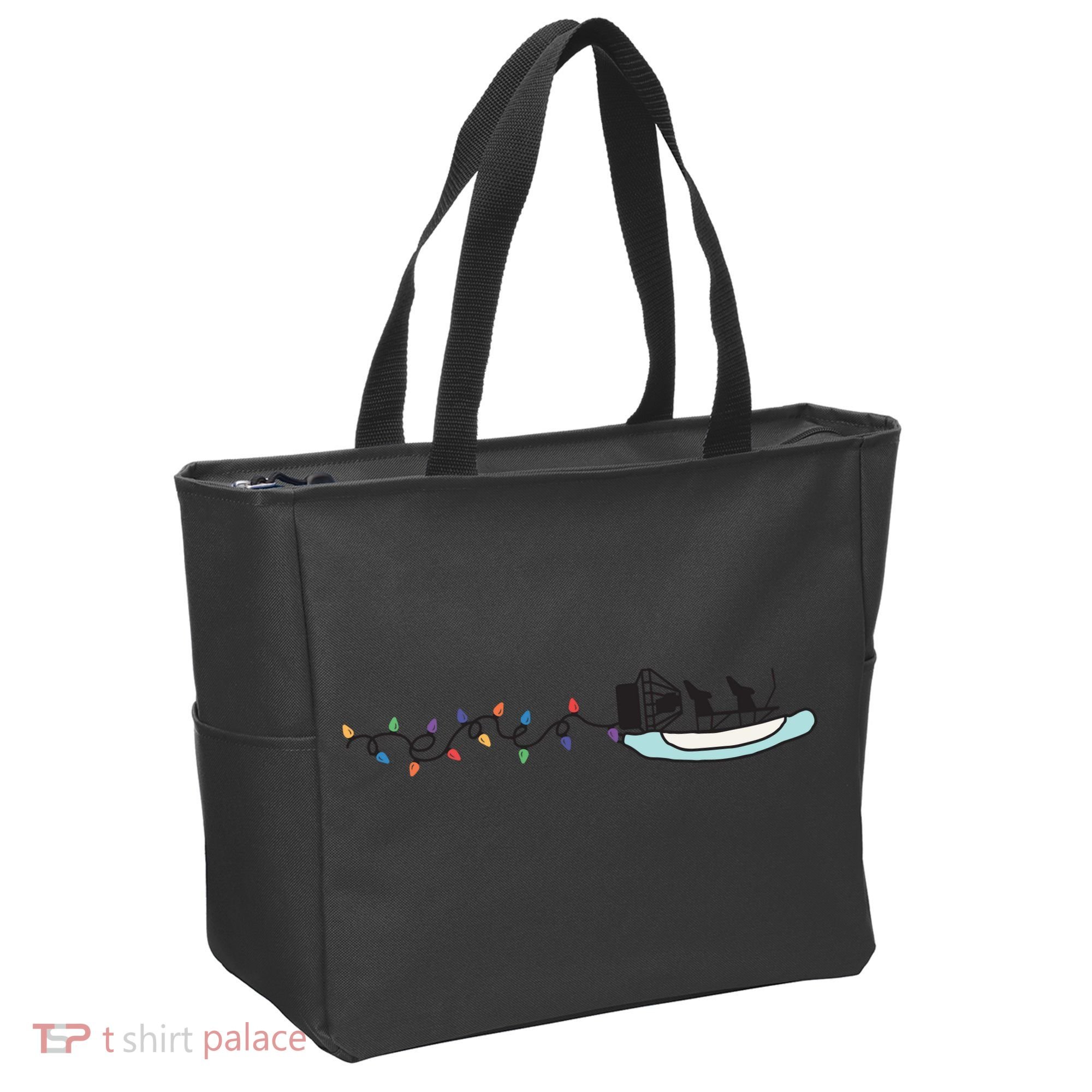 Cooter Canoe Christmas Purewick Sweater Funny Nurse Tote Bag