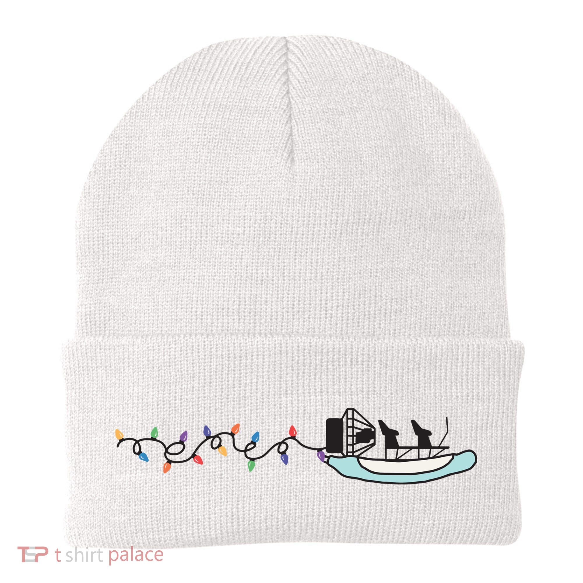 Cooter Canoe Christmas Purewick Sweater Funny Nurse Beanie