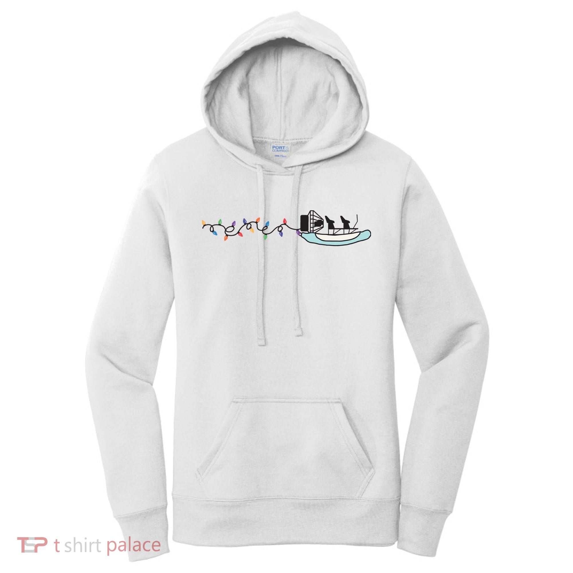 Cooter Canoe Christmas Purewick Sweater Funny Nurse Women's Hoodie