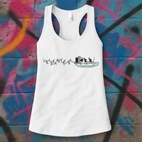 Cooter Canoe Christmas Purewick Sweater Funny Nurse Women's Tank Top thumb 3