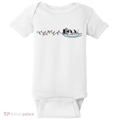 Cooter Canoe Christmas Purewick Sweater Funny Nurse Baby Bodysuit