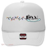 Cooter Canoe Christmas Purewick Sweater Funny Nurse Hat thumb 0