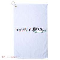 Cooter Canoe Christmas Purewick Sweater Funny Nurse Golf Towel thumb 0