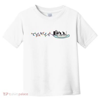 Cooter Canoe Christmas Purewick Sweater Funny Nurse Toddler T-Shirt