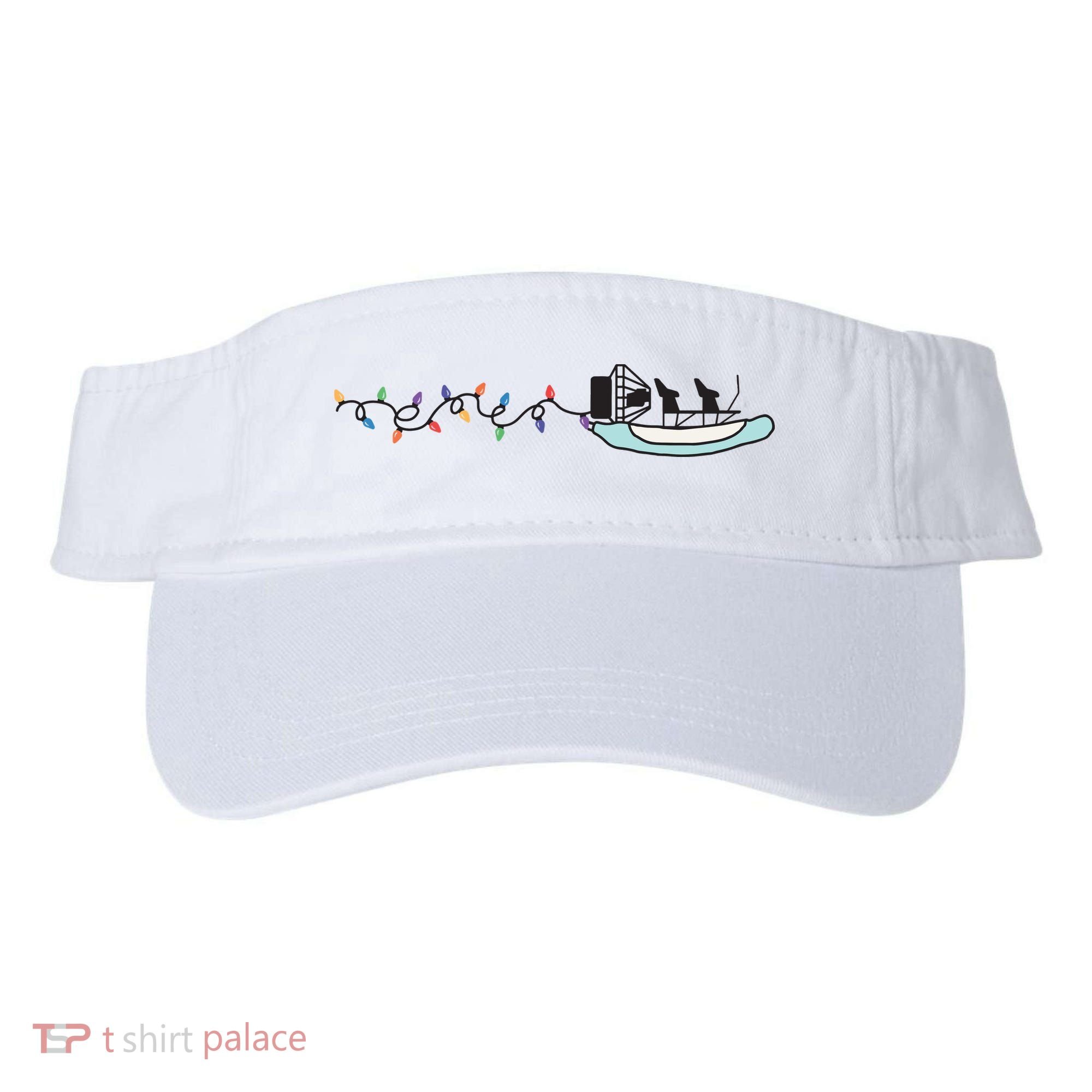 Cooter Canoe Christmas Purewick Sweater Funny Nurse Visor