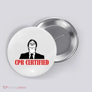 Cpr Certified Button