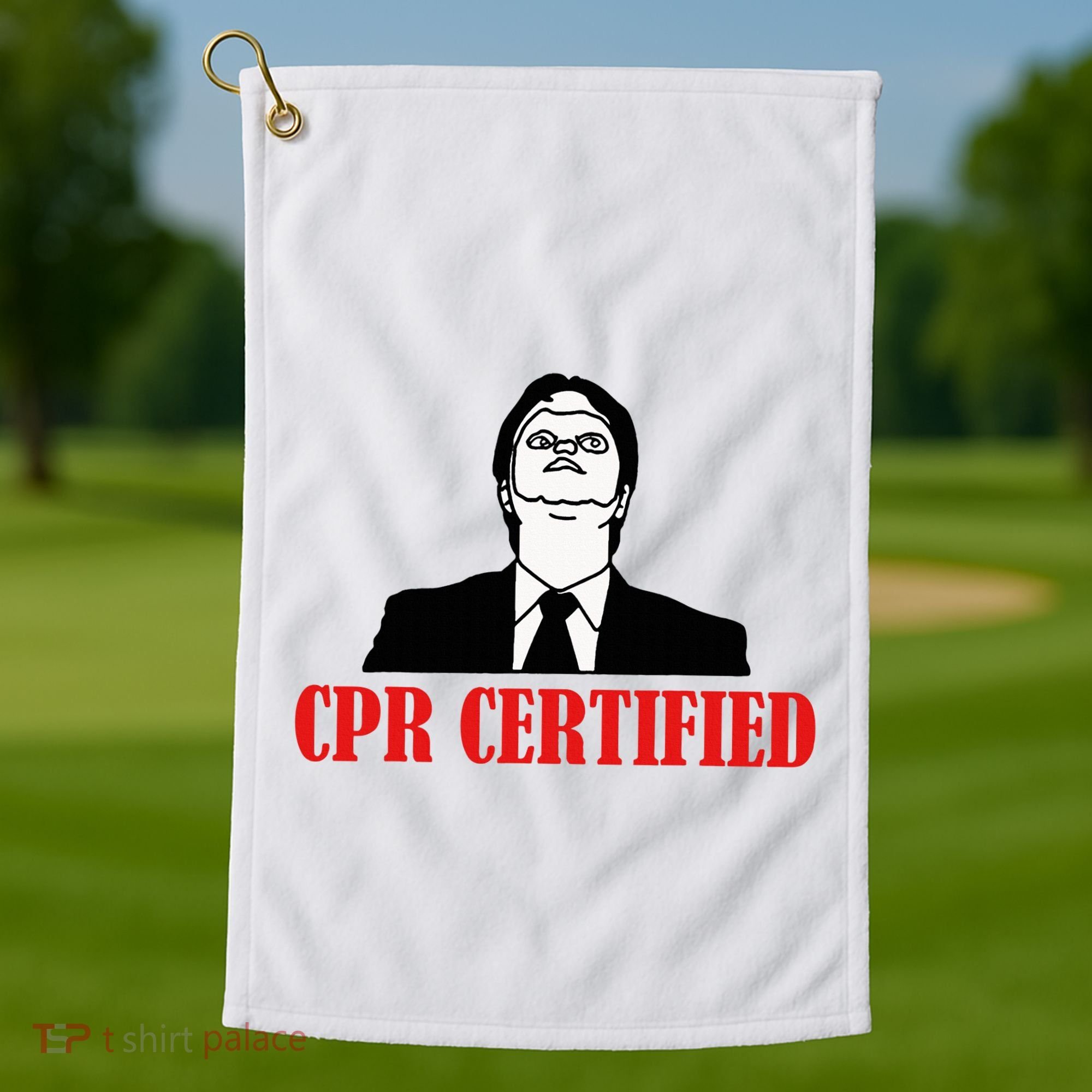 Cpr Certified Golf Towel