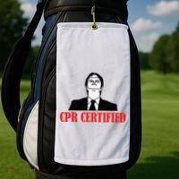 Cpr Certified Golf Towel thumb 2