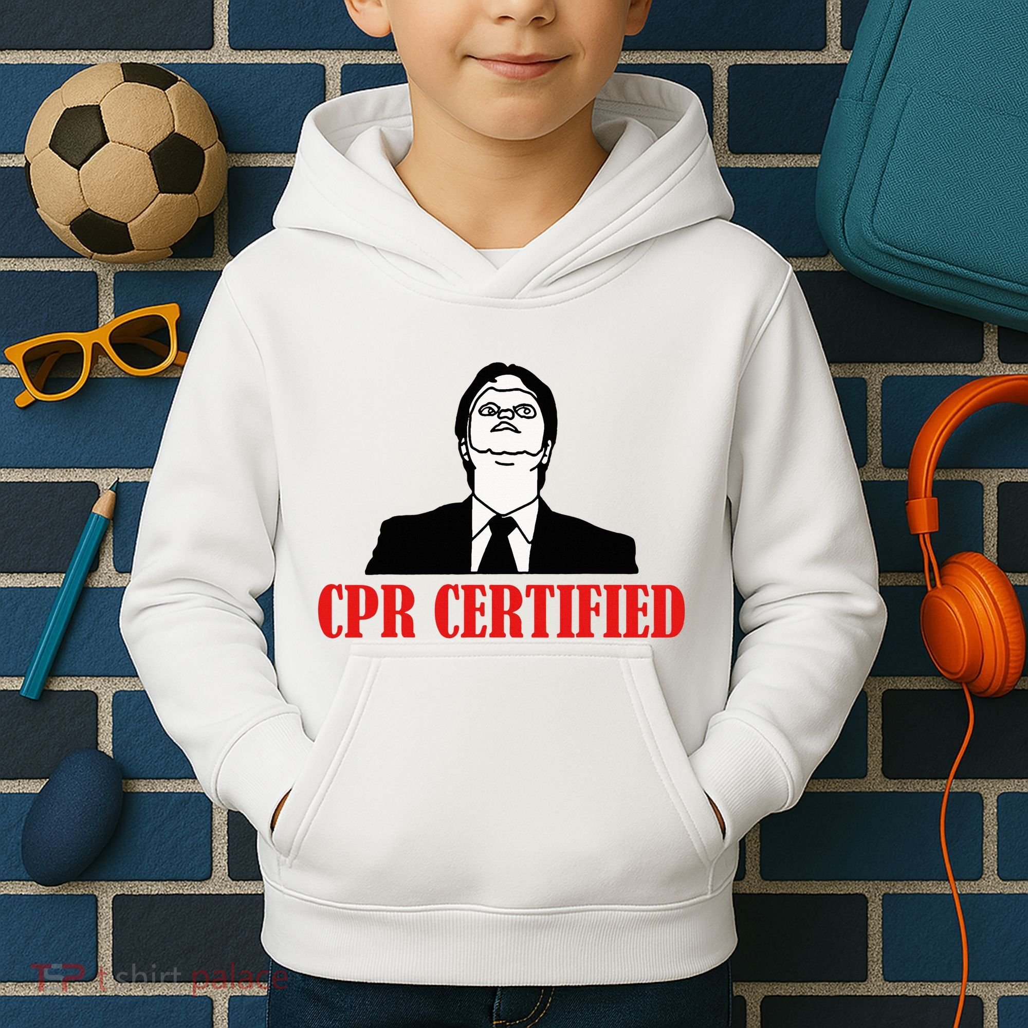 Cpr Certified Kids Hoodie