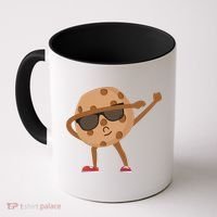 Chocolate Chip Cookie Funny Dabbing Drop Cookie Baking Lover Gift Coffee Mug thumb 0