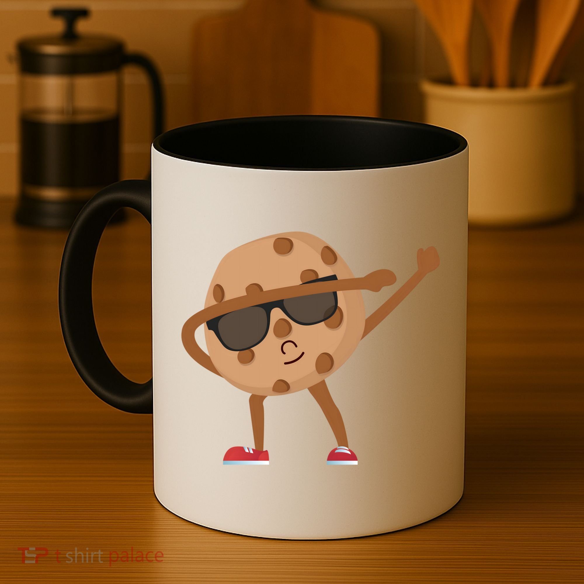 Chocolate Chip Cookie Funny Dabbing Drop Cookie Baking Lover Gift Coffee Mug