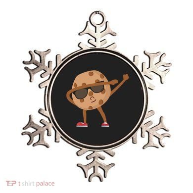 Chocolate Chip Cookie Funny Dabbing Drop Cookie Baking Lover Gift Ornament