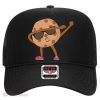 Chocolate Chip Cookie Funny Dabbing Drop Cookie Baking Lover Gift Hat thumb 0