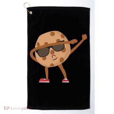 Chocolate Chip Cookie Funny Dabbing Drop Cookie Baking Lover Gift Golf Towel