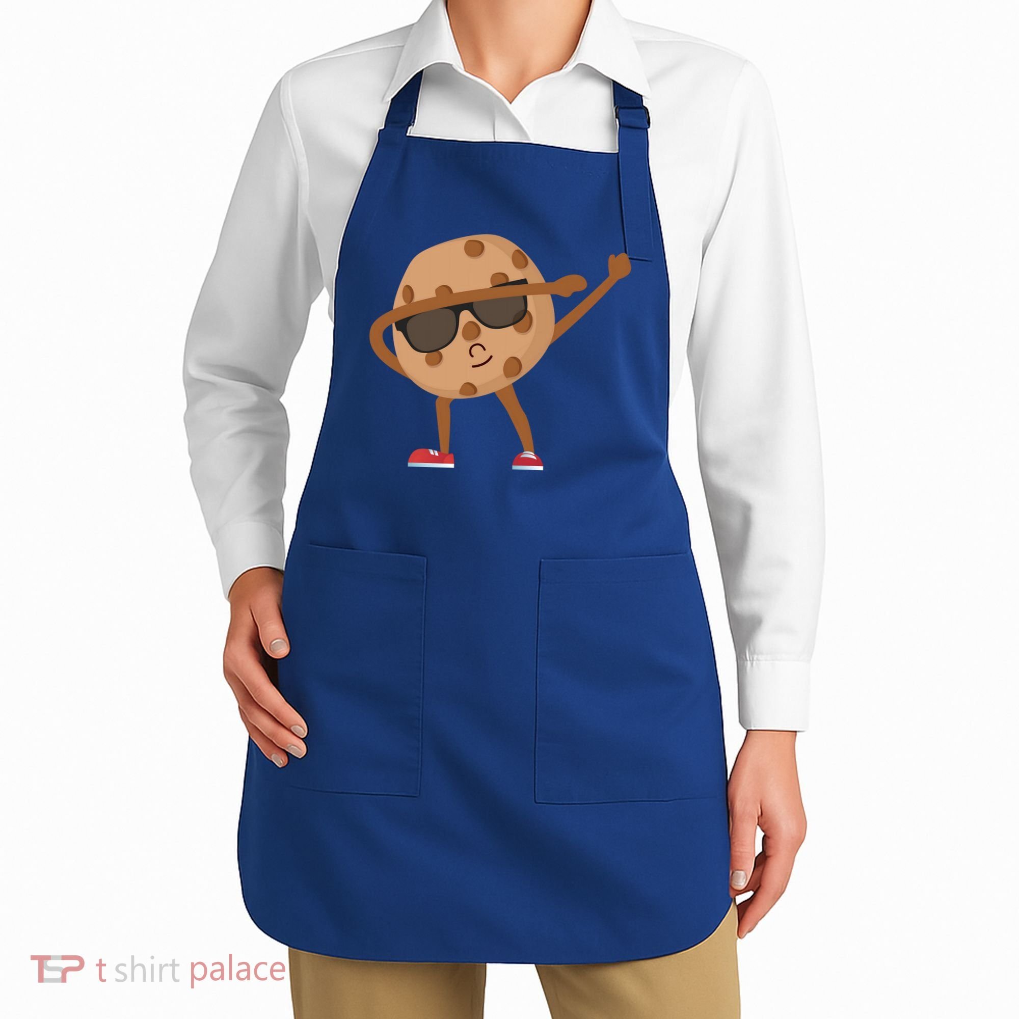 Chocolate Chip Cookie Funny Dabbing Drop Cookie Baking Lover Gift Apron