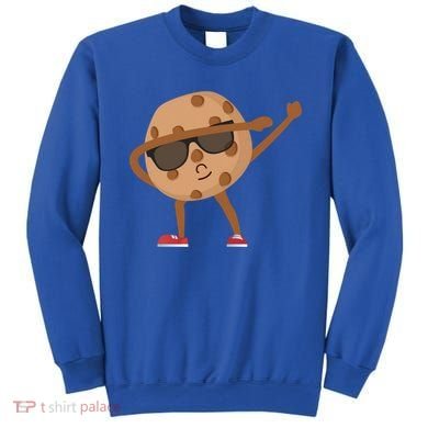 Chocolate Chip Cookie Funny Dabbing Drop Cookie Baking Lover Gift Sweatshirt