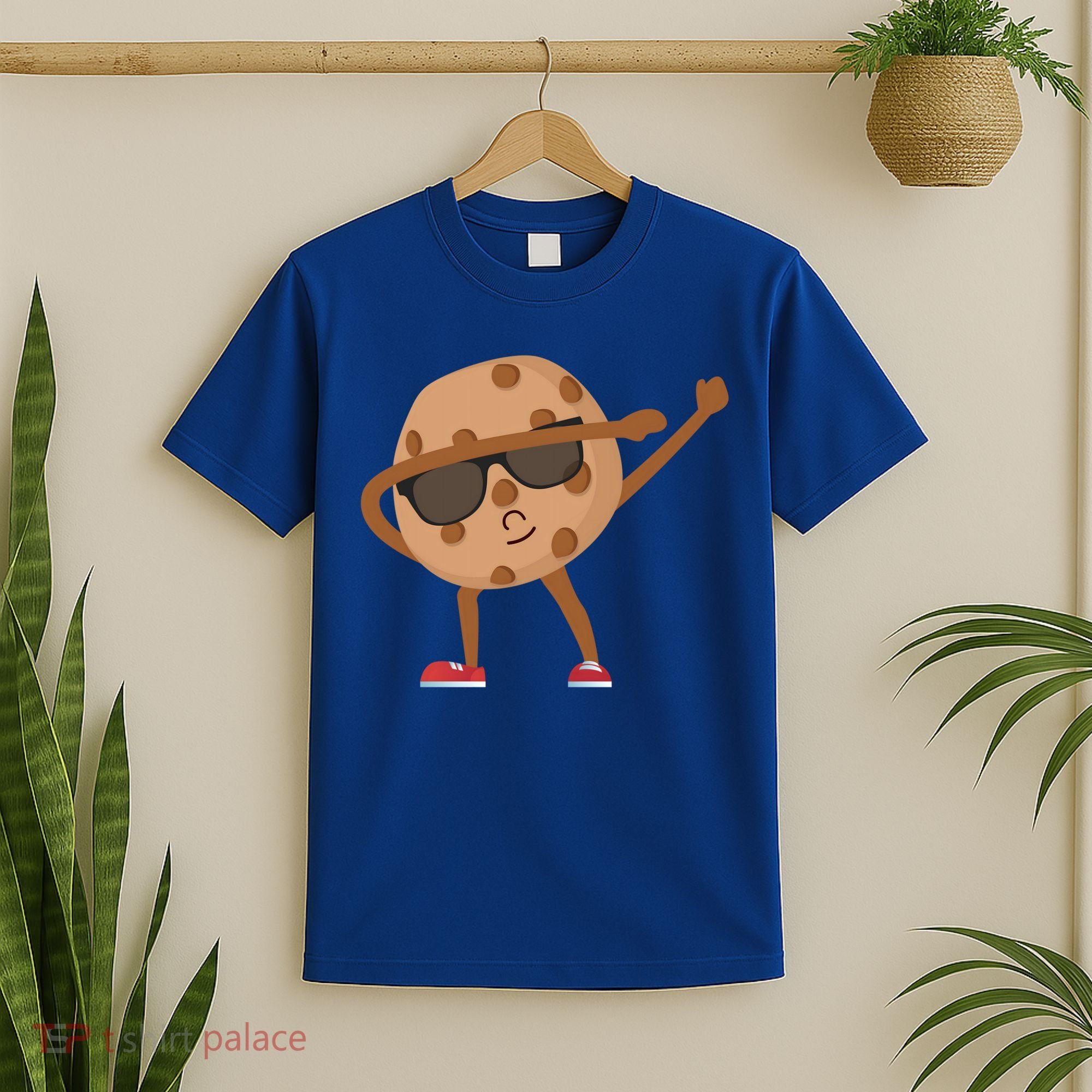 Chocolate Chip Cookie Funny Dabbing Drop Cookie Baking Lover Gift T-Shirt