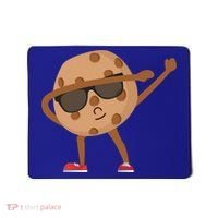 Chocolate Chip Cookie Funny Dabbing Drop Cookie Baking Lover Gift Mousepad thumb 0