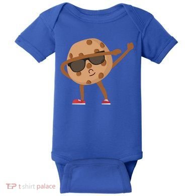 Chocolate Chip Cookie Funny Dabbing Drop Cookie Baking Lover Gift Baby Bodysuit