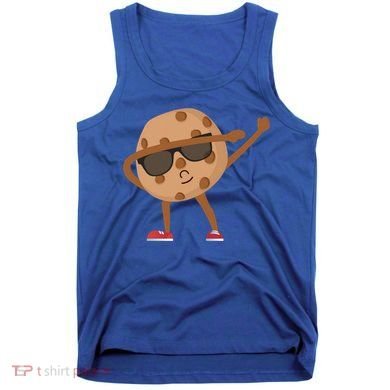 Chocolate Chip Cookie Funny Dabbing Drop Cookie Baking Lover Gift Tank Top